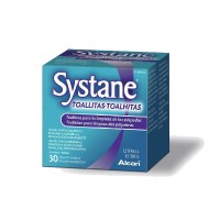 Toalhitas de Limpeza Palpebral Systane 30 Un